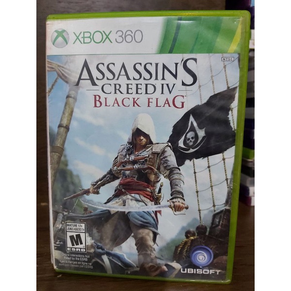 Jogo Assassins Creed Iv Black Flag Xbox One/xbox 360 Mídia Física Lacrado -  Ubisoft - Jogos de Ação - Magazine Luiza