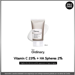 The Ordinary VITAMIN C SUSPENSION 23% + HA SPHERES 2% 30ml [Vitamina C Suspensão 23 % + Esferas HA 2 30ml]