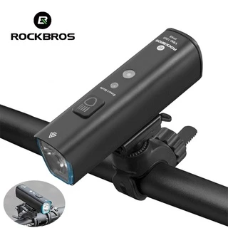 Lanterna De Bicicleta ROCKBROS Lâmpada USB À Prova De Chuva LED Recarregável 4400mAh MTB Frontal De Alumínio Ultraleve