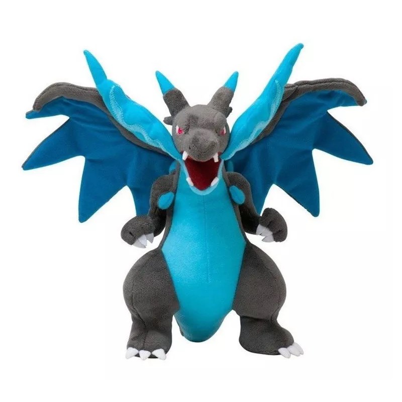 Pokemon mega sale charizard x plush