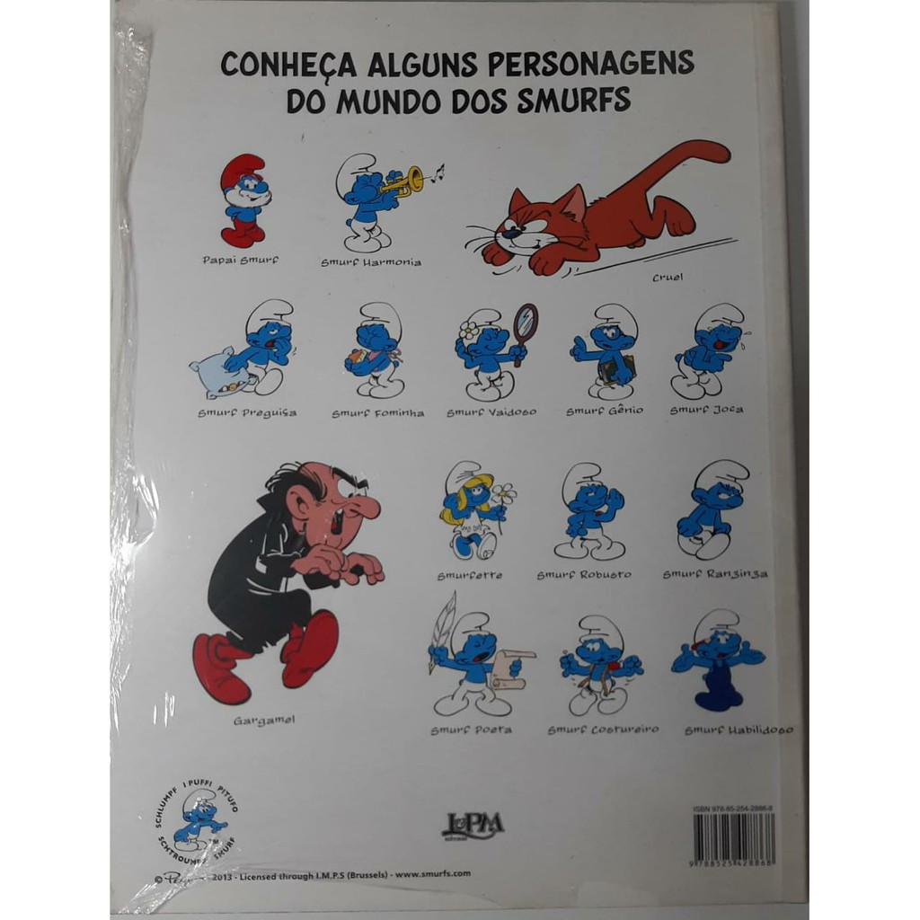 OS SMURFS - A SMURFETTE & A FOME DOS SMURFS - Peyo - L&PM Pocket - A maior  coleção de livros de bolso do Brasil