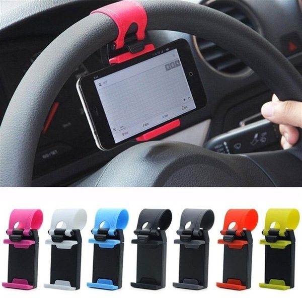 Suporte Horizontal Para Volante De Carro Para Todos Os Telefones