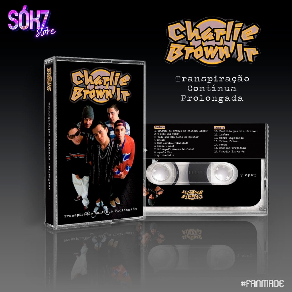 Fita K7: Charlie Brown Jr. - Transpiração Contínua Prolongada (FanMade)