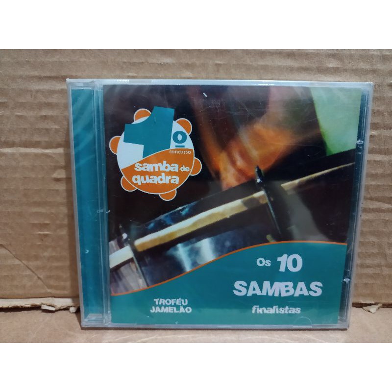 CD 1° CONCURSO DE SAMBA DE QUADRA- 10 FINALISTAS (ORIGINAL-LACRADO ...