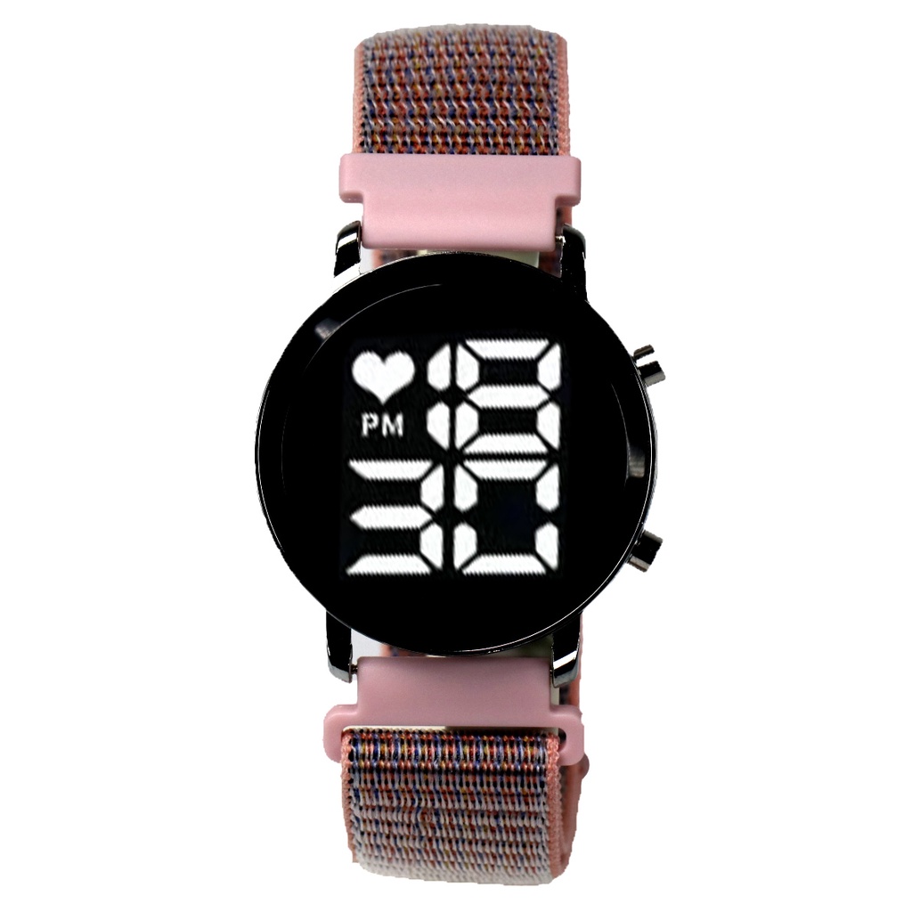 Relógio digital feminino e masculino Redonda Esportes LED | Shopee Brasil
