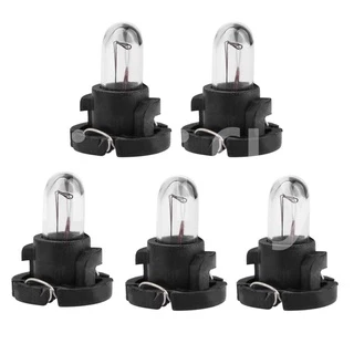 5 Peças Lâmpadas De Instrumentos De Claro Para Painel De Carro T4 12V