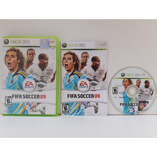 Fifa Soccer 08 Fifa soccer 09 Xbox Jogos de Futebol raros para 360 Mídia  Física Original Pronta Entrega