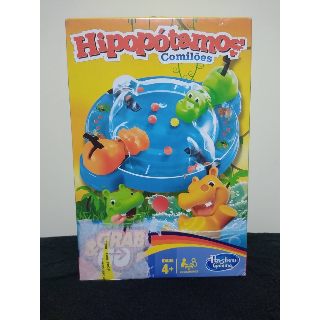 Jogo Hipopótamo Comilão - Grab & Go - Hasbro B1001 - Le biscuit