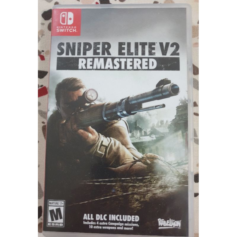 Sniper Elite V2 Redmastered Jogo Nintendo Switch