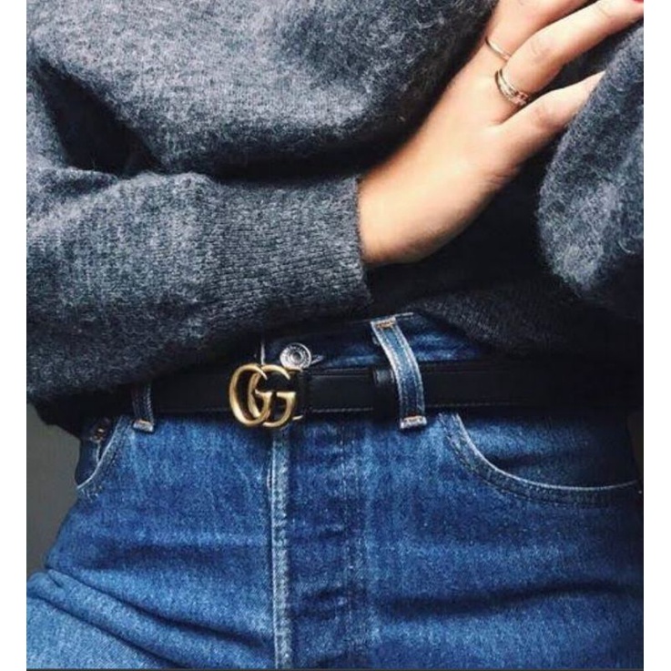 cinto feminino Gucci fino ,tendência blogueira 2023
