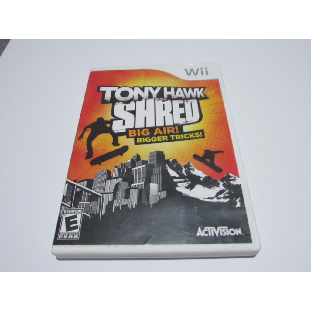 Jogo Tony Hawk Shred Big Air Bigger Tricks Ps3 Midia Fisica