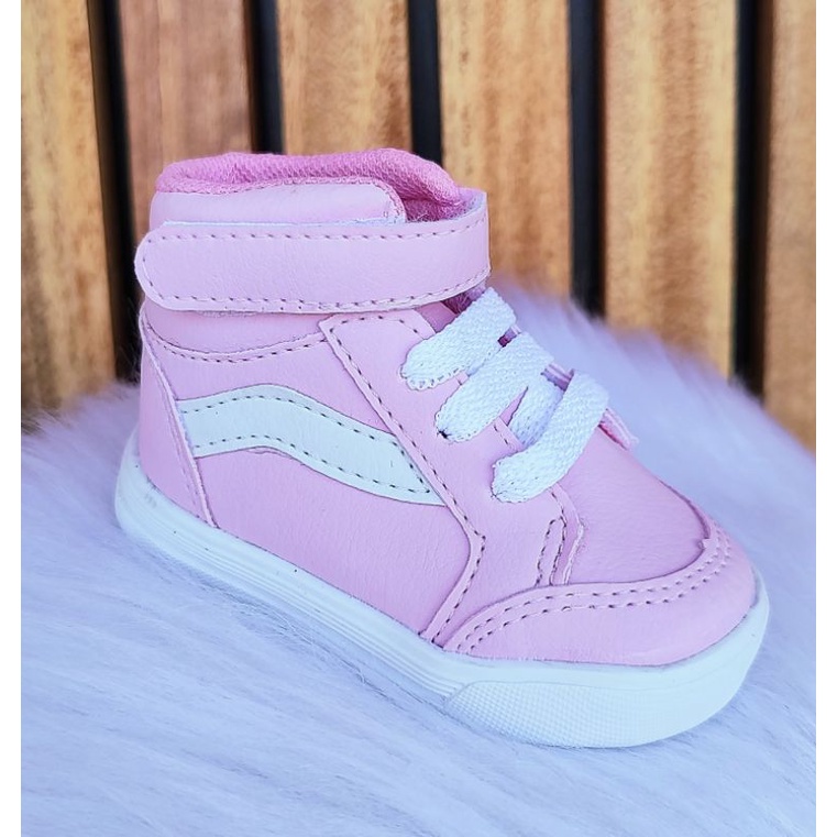 tênis infantil cano longo menino e menina Ely baby | Shopee Brasil
