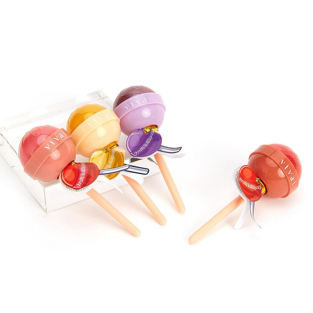 Lip Gloss de Frutas Fruit Lollipop 3028.1.1 - Vivai | Shopee Brasil