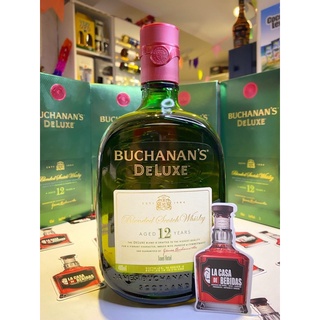 COMBO WHISKY BUCHANAN'S DeLuxe Aged 12 Anos 1l - 6 unidades