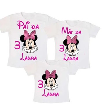 Blusa minnie mae e hot sale filha