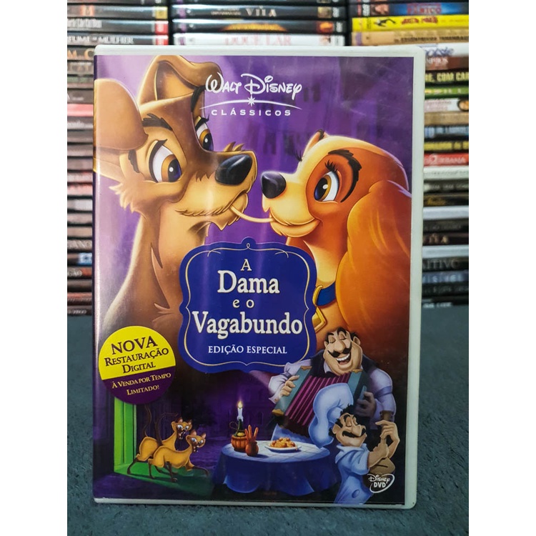 A Dama e o Vagabundo - Edição Limitada DVD - Disney