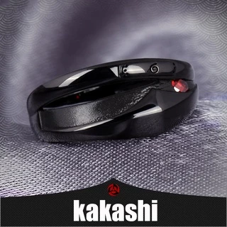 Anime Naruto Anel Kakashi Sharingan Metal Ajustável Halloween Cosplay Presentes De Moda