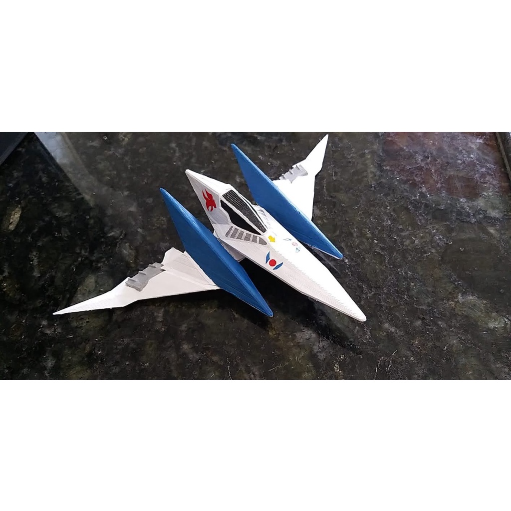 arwing star fox impressao 3d n64 enfeite