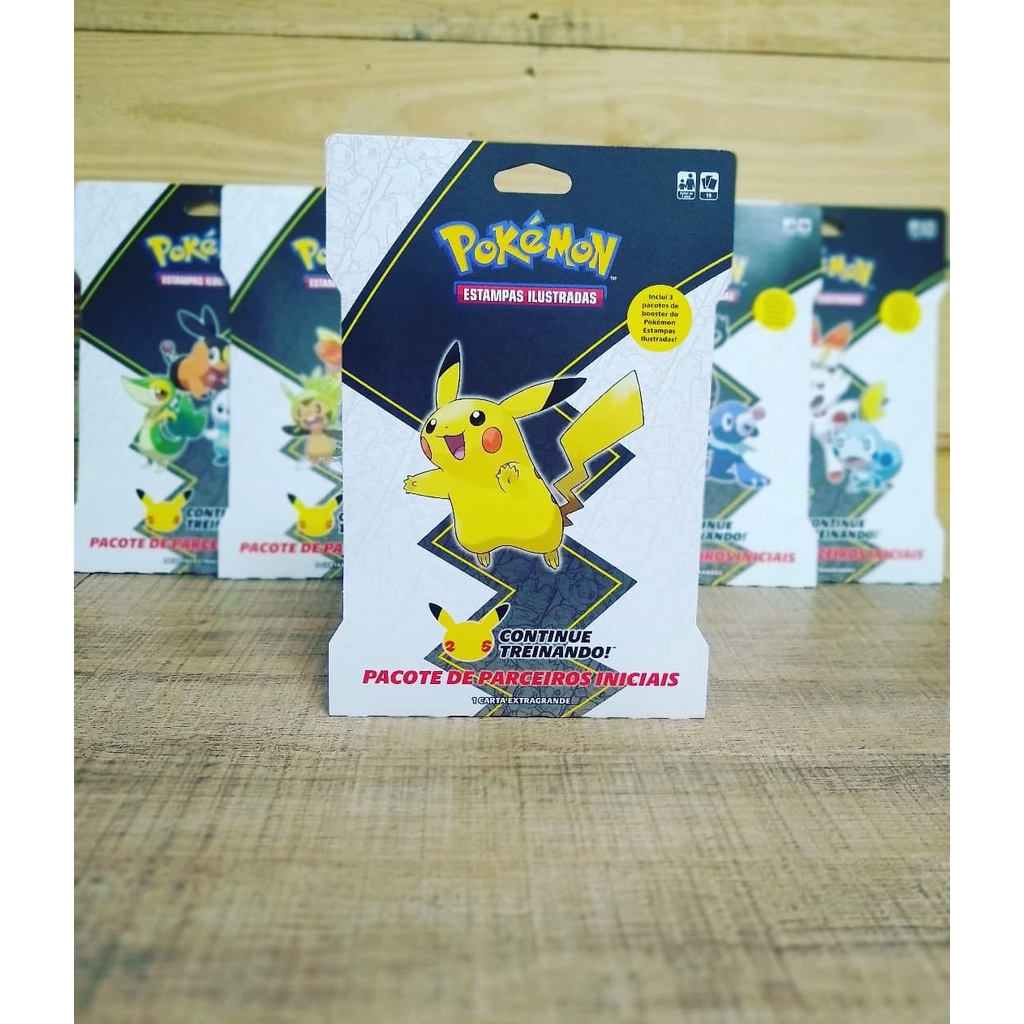 Pokémon Blister Gigante Pacote Parceiros Iniciais Pikachu - Copag -  Brincadeiras de Faz de Conta - Magazine Luiza