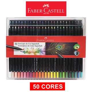 Lápis de Cor EcoLápis SuperSoft 24 Cores - Faber Castell