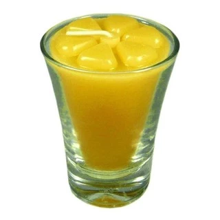 6 Velas Citronela Amarela Copinho Mosquito Aroma Natural muriçoca repelente pernilongo denge