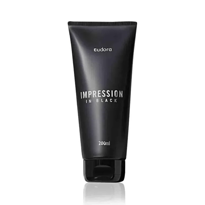 Loção Desodorante Hidratante Corporal Impression In Black 200ml