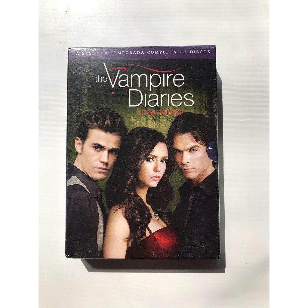 DVD BOX - THE VAMPIRE DIARIES - 1° TEMPORADA COMPLETA - 5 DISCOS