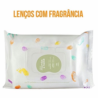 Natura Mamãe e Bebê Lenço Umedecido Com Fragrância 50 Folhas | Shopee ...