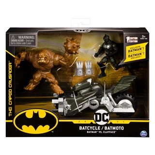 Batman - Veículo Batciclo Com Figura