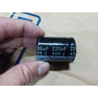 Capacitor Eletrolítico 220uf X 450v 105°
