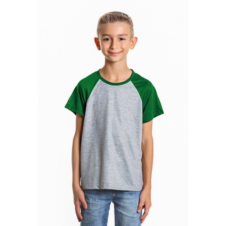 Camiseta Raglan Infantil Moto Grau XT 660