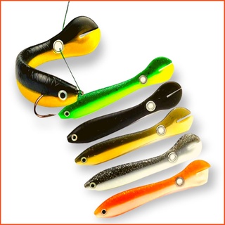 isca artificial de silicone para pesca kit 10 pcs super realista