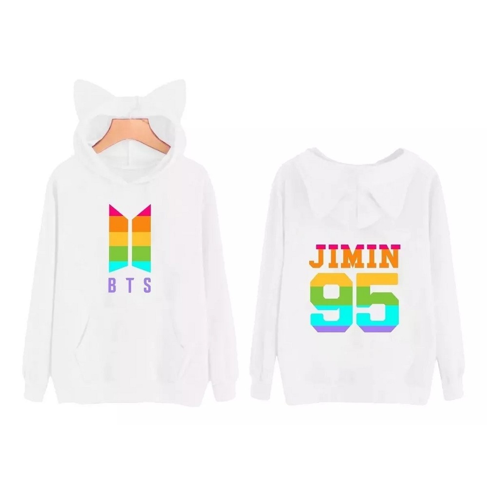 Moletom bts best sale com orelha