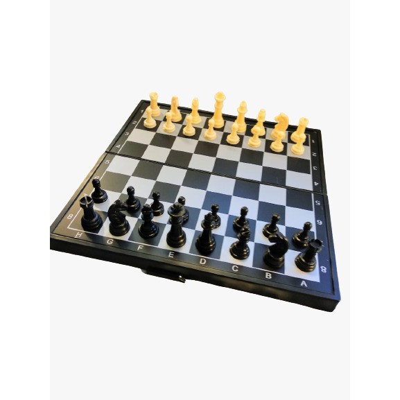 Novo xadrez internacional damas dobrável magnético de alta