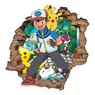 Papel De Parede Adesivo Gamer Pokémon Desenho M²