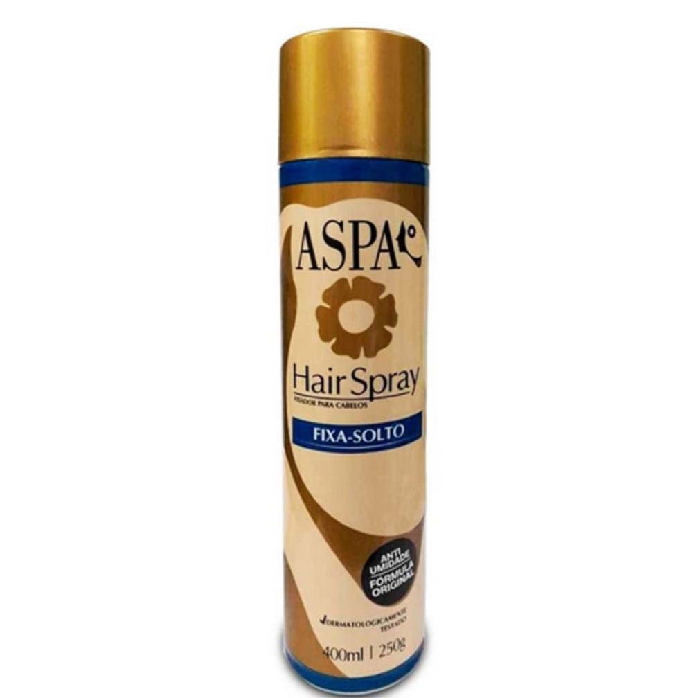 Hair Spray Fixador Para Cabelos Fixa Solto Aspa Ml Shopee Brasil