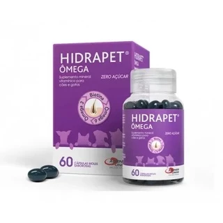 Suplemento Hidrapet Ômega 60 Cápsulas