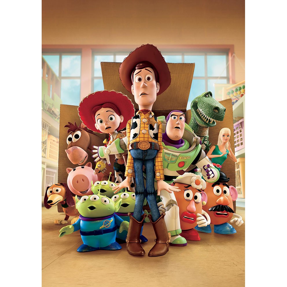 Poster Cartaz Adesivo Decorativo Toy Story B 42,5x60cm | Shopee Brasil