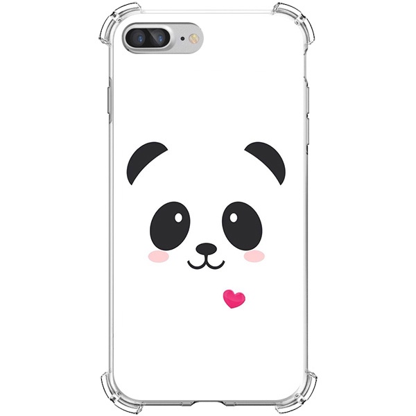 Capa para Apple iPhone 3D com desenho fofo Panda, 5.5 Inch, iPhone 6 Plus/  6s Plus