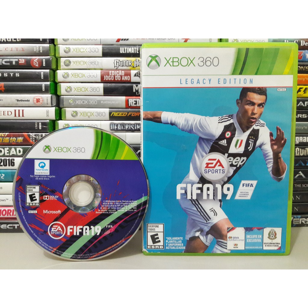 Jogos Xbox 360 transferência de Licença Mídia Digital - FIFA 19 DUBLADO
