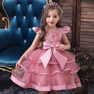 Vestido de princesa para meninas de 3 a 8 anos para meninas de 3 a 8 anos,  A, 3-4 Anos