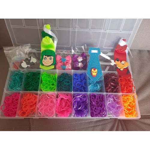 Pet Shop Kit Elásticos Acessórios Laços Para Banho E Tosa