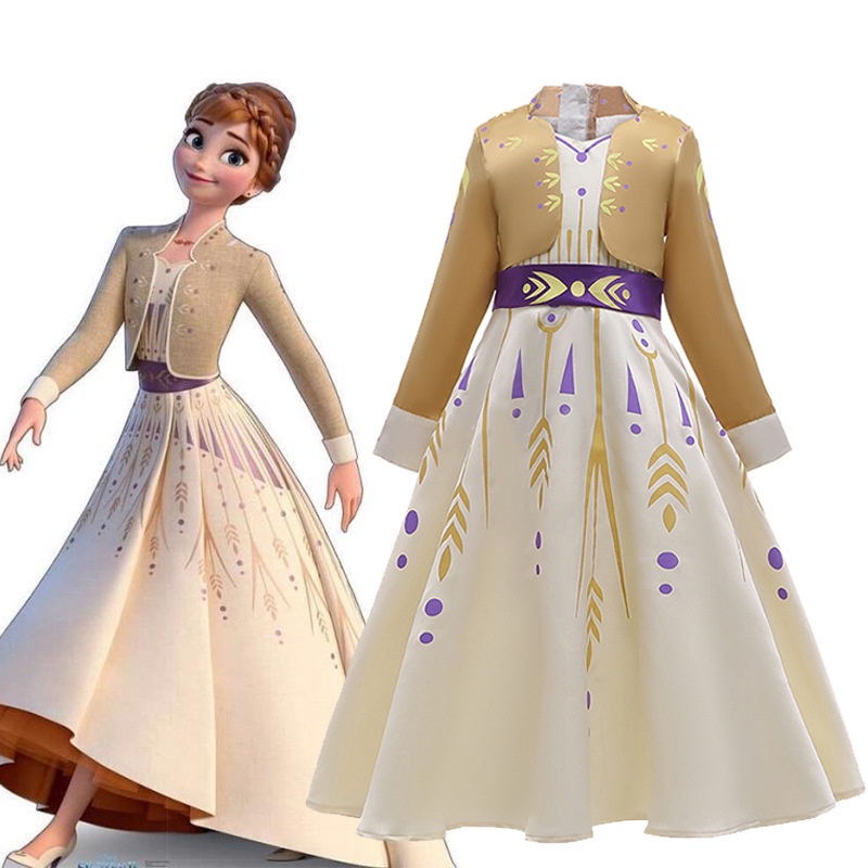 Traje fashion de anna de frozen 2