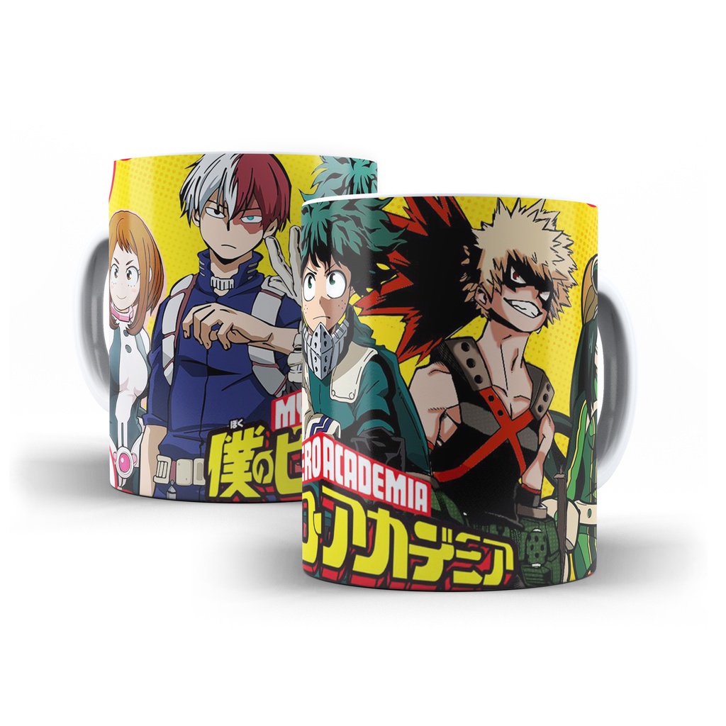 Caneca Boku no Hero Academia - filme 1