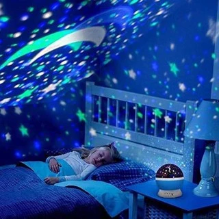 Projetor Estrela Luminária 360º Galaxy Abajur Star Master