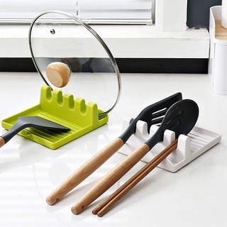Suporte de Apoio Descanso para Colher Talheres Tampa Panela Utensílios Bancada Utensílio De Cozinha