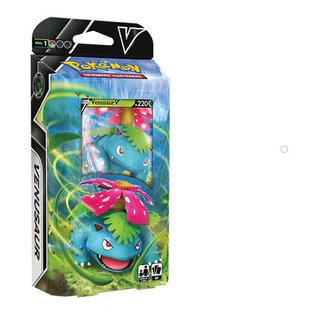 Card Game Pokémon Baralho Batalha V Deck Venusaur Copag