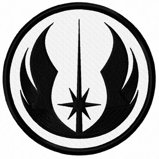 Patch Bordado ORDEM JEDI_90X90