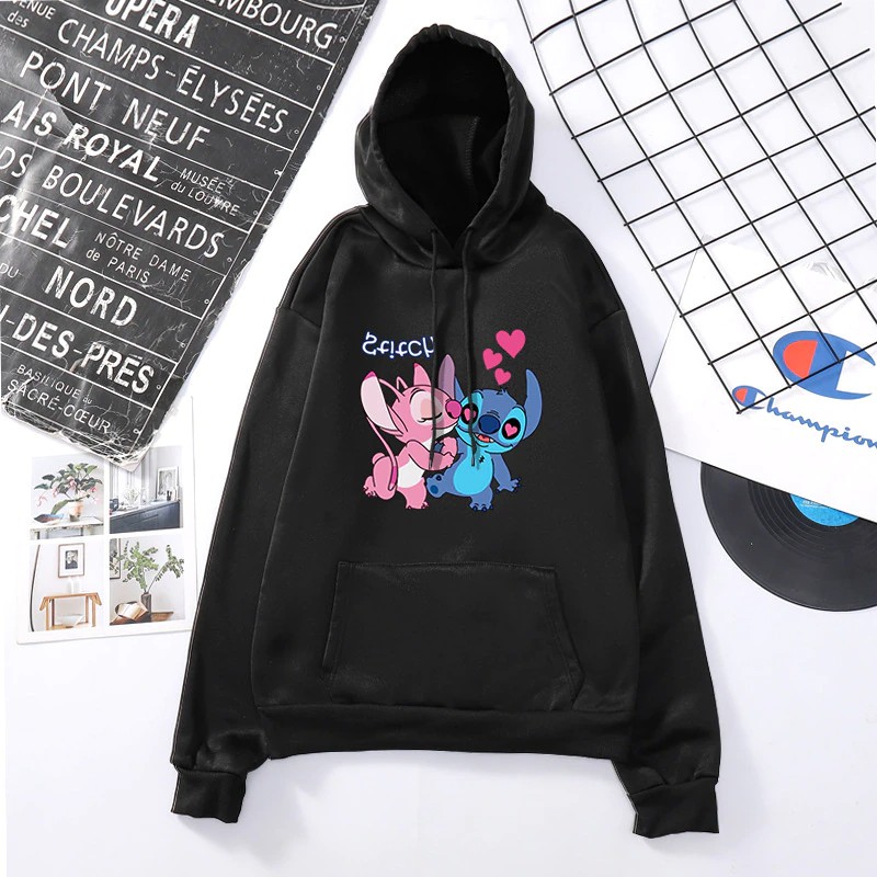 Blusa Moletom Lilo E Slitch Desenho Animado Casal Shopee Brasil