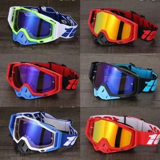 100 Óculos De Proteção De Capacete De Motocicleta/Off Road/Motocross/Ciclismo/Esqui